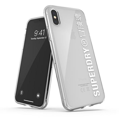Picture of SuperDry Snap iPhone X|Xs Clear Case biały|white 4
