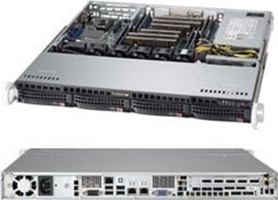 Picture of Supermicro SuperChassis 813MF2TQC-505CB Rack Black 500 W