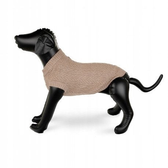 Picture of Sweter, dla psa, brzowy, rozmiar S, 35