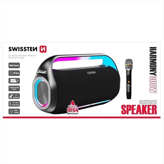 Picture of Swissten Harmony Bluetooth Speaker 300W