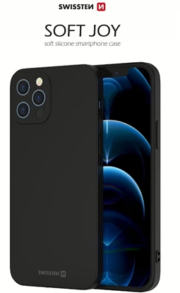 Attēls no Swissten Soft Joy Silicone Case for Xiaomi Note 8T Black
