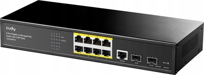 Picture of Switch Cudy Switch CUDY GS2008PS2 8-Port Gigabit L2 Managed PoE+ 120W 2xSFP