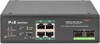 Изображение Digitus 4 port Gigabit Ethernet network PoE switch, industrial, unmanaged, 2 SFP uplink