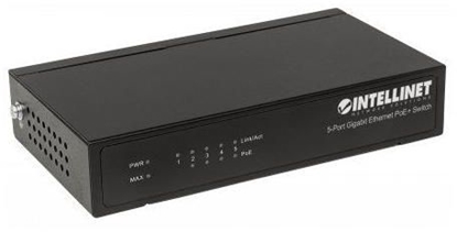 Picture of Switch Intellinet Network Solutions Gigabit 5 portów RJ45 POE+, desktop (561228)