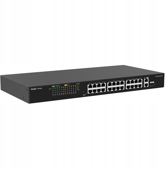 Picture of SWITCH POE RG-ES126FGS-P 24-PORTOWY REYEE