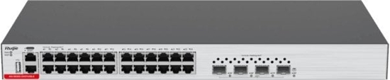 Picture of Switch RUIJIE Zarzdzalny Switch | L3 | 24 porty 1Gbit + 4 porty SFP+ 10Gbit | Rack (RG-S5300-24GT4XS-E)