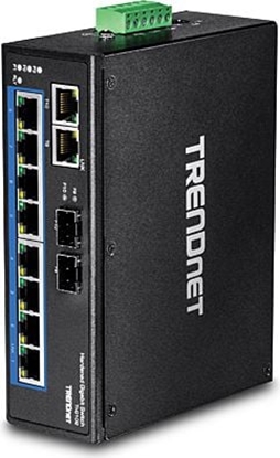 Attēls no Trendnet Industrie Switch 10Port Gbit IP30 Metall