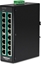 Picture of Trendnet 16-Port Industrial Gigabit PoE+ DIN-Rail Switch