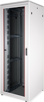 Picture of Roline 19-inch Network Cabinet Pro 47 U, 800x800 WxD glass door grey