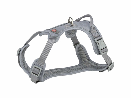 Picture of Szelki dla psa Trixie Active Premium Grafit L/XL