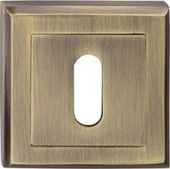 Picture of SZYLD DRZWIOWY KWADRAT PATYNA NA KLUCZ [jm.KPL] - MP SZ SZKPK