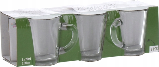 Изображение Szklanki do kawy espresso 70 ml 6 szt.