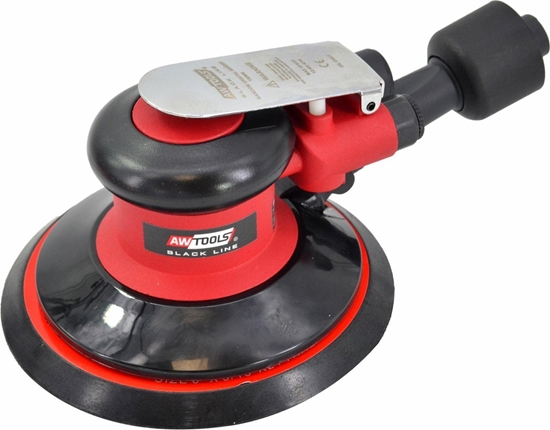 Изображение Szlifierka AWTools AWTOOLS PNEUMATYCZNA SZLIFIERKA MIMORODOWA 150mm / 5mm  BLACK LINE