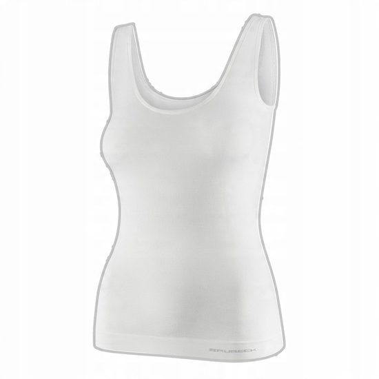 Изображение TA1059W Koszulka damska bez rkawów COMFORT MERINO kremowy S