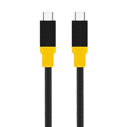 Attēls no Tactical - Tactical BlackBird Cable USB4 1m Black/Yellow
