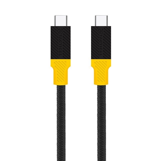 Изображение Tactical - Tactical BlackBird Cable USB4 1m Black/Yellow