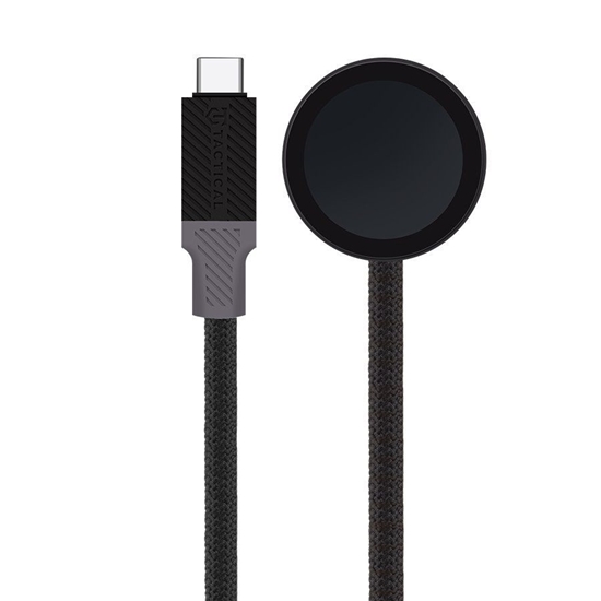 Picture of Tactical Recce 3:20 cable for Apple Watch Black|Gr