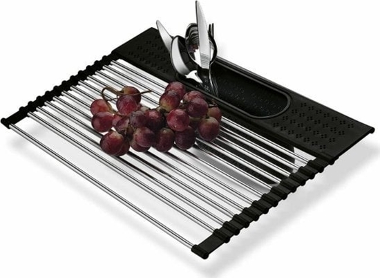 Picture of Tadar SKADANA KRATKA STALOWA NA ZLEWOZMYWAK 44x28cm TADAR ROLL UP TD-9510