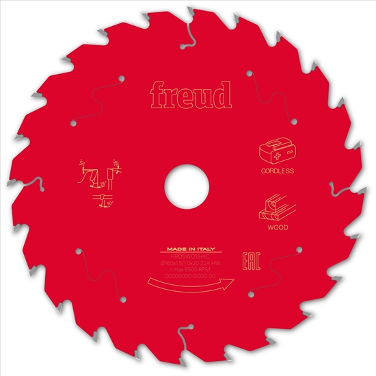 Изображение Tarcza Pil. FR05W015HC 160X1,5X20-24