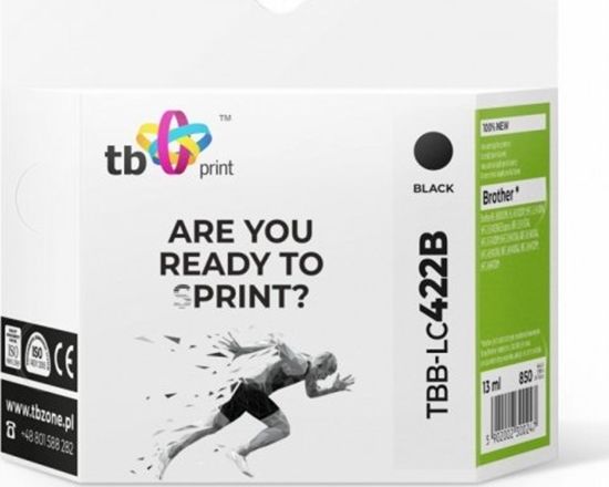 Изображение tb print Tusz do Bczerwonyher MFC-J5340DW TBB-LC422B 100% nowy czarny