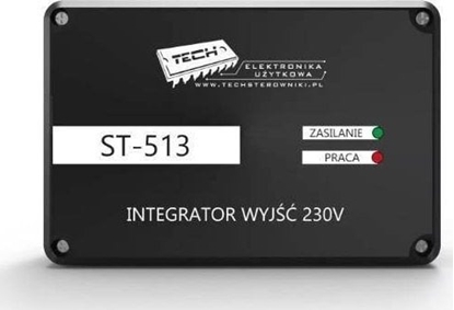 Attēls no Tech integrator wyj ST-513 230V, czarny ST513BK