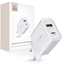 Изображение Tech-Protect Tech-Protect C30W charger USB-C PD 30W / USB-A QC 3.0 - white