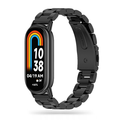 Attēls no Tech-Protect Tech-Protect Stainless Bracelet for Xiaomi Smart Band 8 / 8 NFC - Black