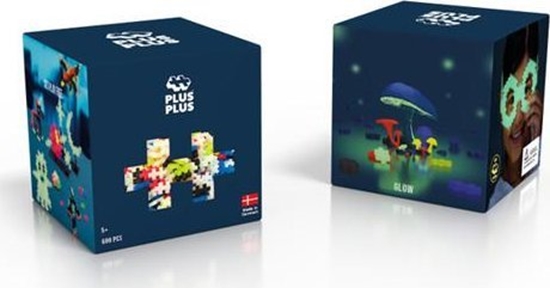 Picture of Teka Klocki Plus-Plus ¦wiec±ce w ciemno¶ci 600el