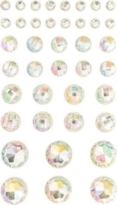 Picture of Teka Krysztaki samoprzylepne opal 40szt