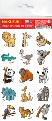 Picture of Teka Naklejki. Dzikie zwierzta