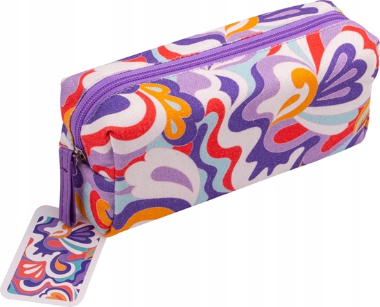 Изображение Teka Piórnik kosmetyczka Kwiaty