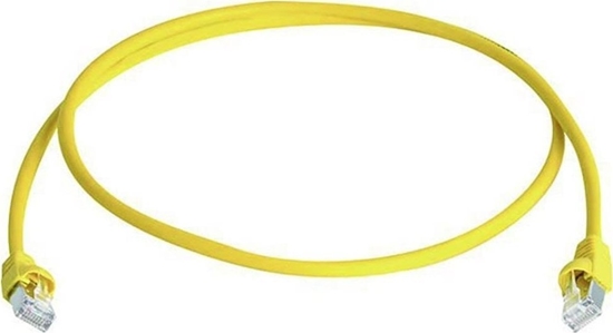 Picture of Telegaertner Telegärtner Telegartner MP8 FS 500 - Patch- Cable - RJ- 45 (M) - RJ- 45 (M) - 25cm - SFTP - CAT 6a - yellow (L00000A0234)