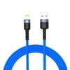 Picture of Tellur Data cable USB to Lightning with LED Light, 3A, 1.2m blue