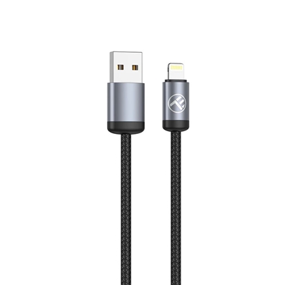 Изображение Tellur Minimalist USB to Lightning Cable 3A 1m Black