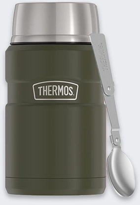 Attēls no Termos Obiadowy Thermos Icon Food Jar 0,71L Army