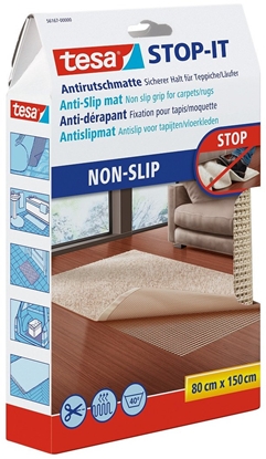 Изображение tesa Anti-Rutschmatte Stop-it 1.5mx800mm für Teppiche/Läufer