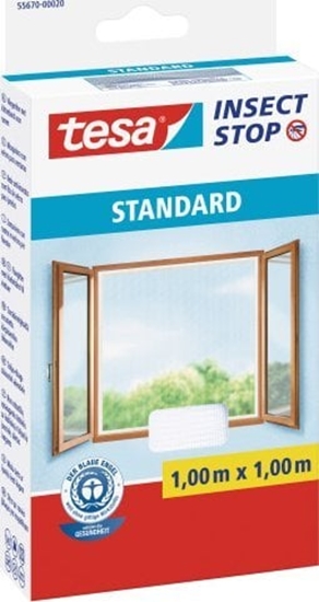 Picture of Tesa tesa Fliegengitter Standard Klettband 1x1m weiß