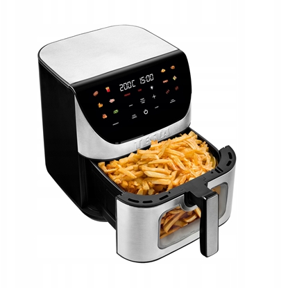 Изображение TESLA AirCook Q70 XXL WiFi Pro - Wielofunkcyjna beztuszczowa frytkownica