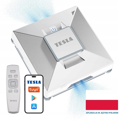 Изображение TESLA Robot do mycia okien W800 WiFi z aplikacj mobiln biay