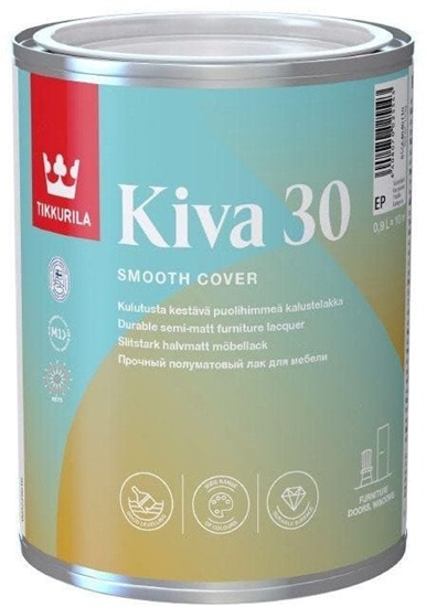 Picture of Tikkurila FURNITURE VARNISH KIVA 30 0.9 L