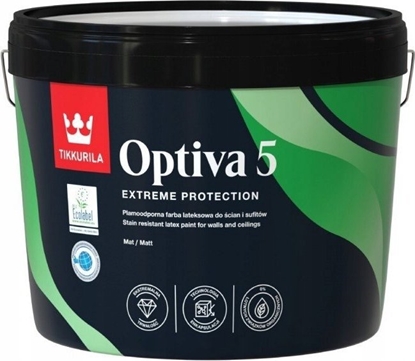 Attēls no Tikkurila PAINTS OPTIVA MATT 5 BA 2.7L