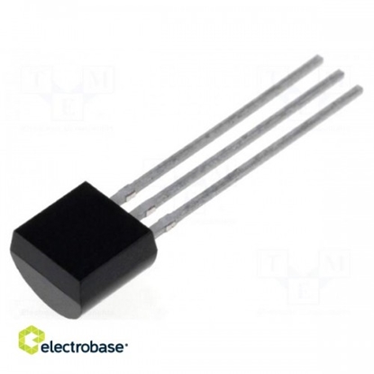 Picture of Tiristors | 400V | Ifmax:0,8A | 0,5A | Igt:50mA | TO92 | THT | spole, lente