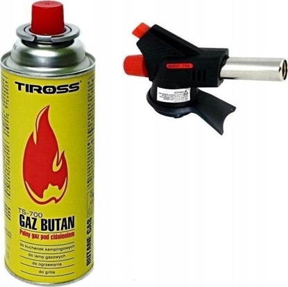 Picture of Tiross PALNIK GAZOWY + KARTUSZ 227g LUTLAMPA LUTOWNICA TIROSS TS-705-G