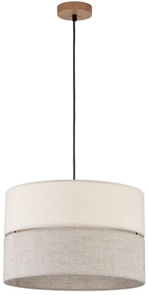 Изображение Lampa wiszca TKKRYWULT Tk Lighting Eco* 5772 lampa wiszca zwis 1x15W E27 czarna/drewniana