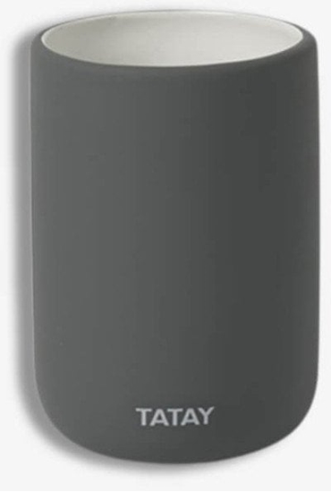 Picture of Toothbrush holder Soft ceramic anthracite grey 8411801239582