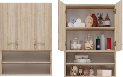 Picture of Topeshop SZAFKA AZIENKOWA WISZCA POLA MINI DK - DB SONOMA