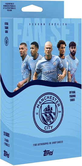 Picture of TOPPS MANCHESTER CITY FAN SET 24/25