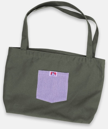 Attēls no Torba Ben Davis Canvas Tote Olive