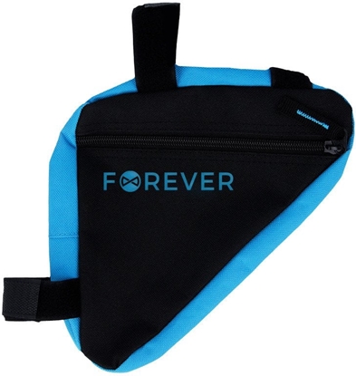 Attēls no Torba rowerowa pod ram FB-100 Forever Outdoor czarno-niebieska