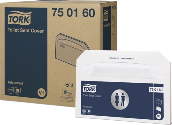 Изображение Tork Tork - Higieniczne nakadki sedesowe, advanced - Biae